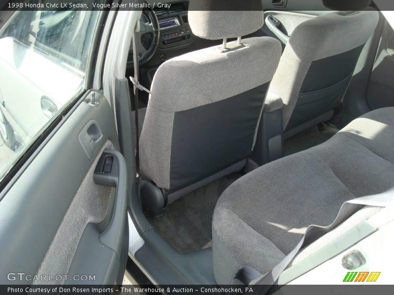 Vogue Silver Metallic / Gray 1998 Honda Civic LX Sedan