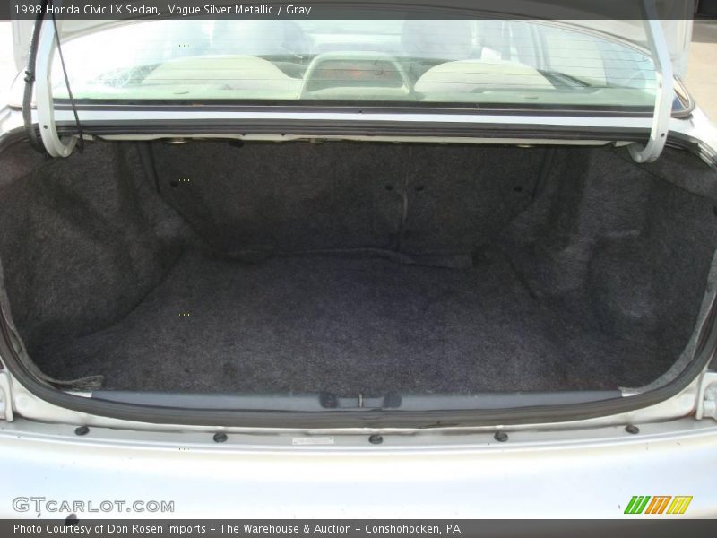 Vogue Silver Metallic / Gray 1998 Honda Civic LX Sedan