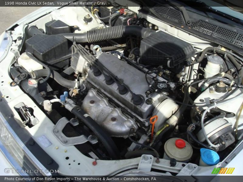 Vogue Silver Metallic / Gray 1998 Honda Civic LX Sedan
