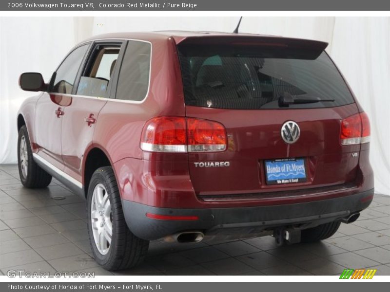 Colorado Red Metallic / Pure Beige 2006 Volkswagen Touareg V8