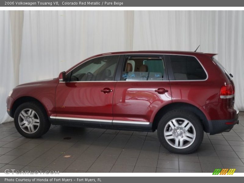 Colorado Red Metallic / Pure Beige 2006 Volkswagen Touareg V8