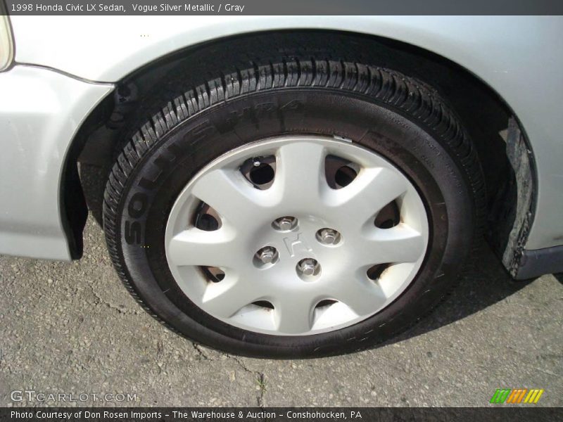 Vogue Silver Metallic / Gray 1998 Honda Civic LX Sedan