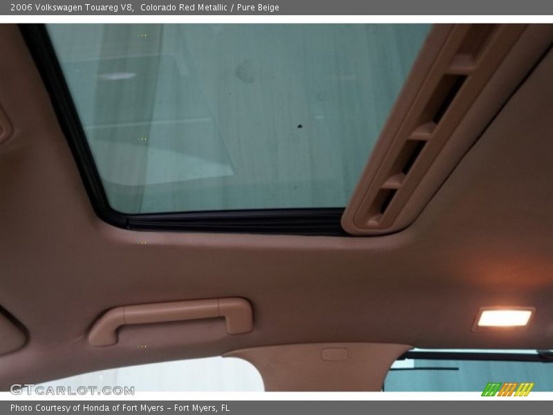Colorado Red Metallic / Pure Beige 2006 Volkswagen Touareg V8