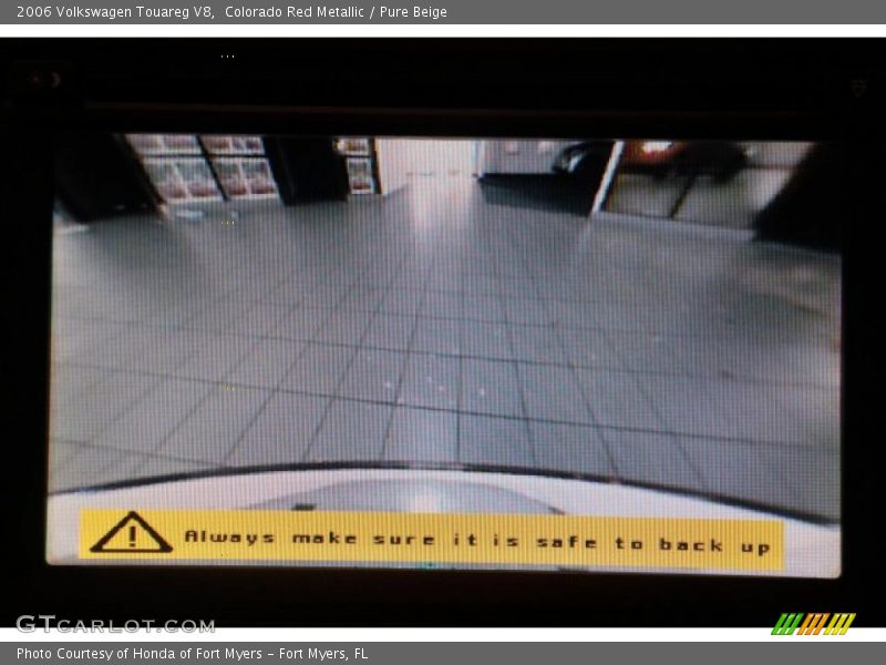 Colorado Red Metallic / Pure Beige 2006 Volkswagen Touareg V8