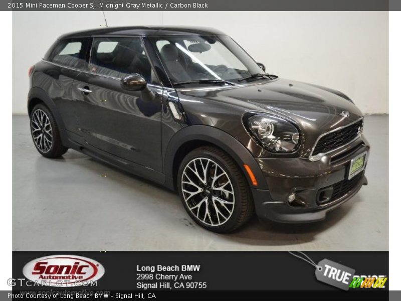 Midnight Gray Metallic / Carbon Black 2015 Mini Paceman Cooper S