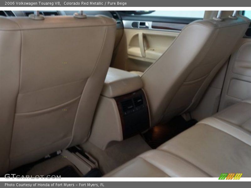 Colorado Red Metallic / Pure Beige 2006 Volkswagen Touareg V8
