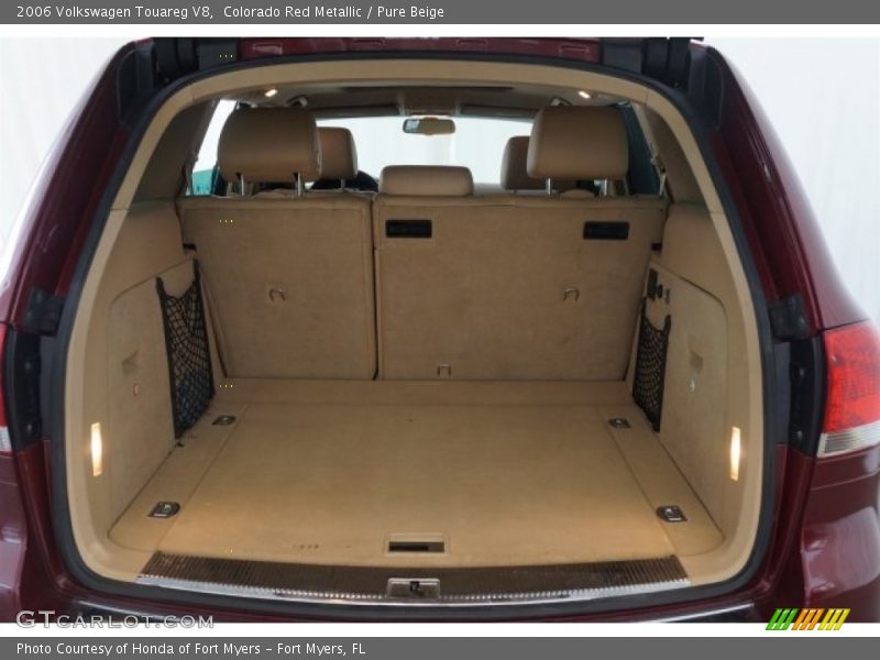 Colorado Red Metallic / Pure Beige 2006 Volkswagen Touareg V8