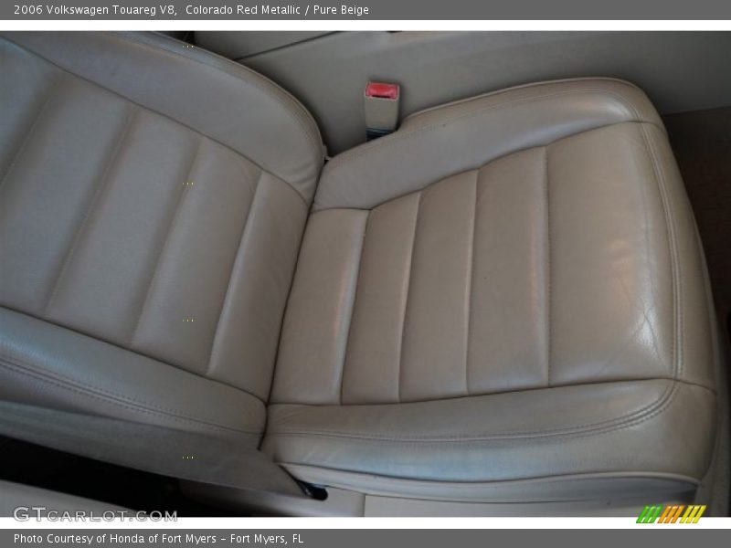 Colorado Red Metallic / Pure Beige 2006 Volkswagen Touareg V8