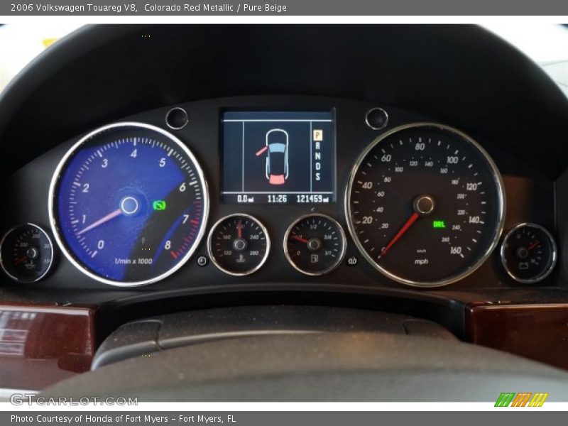 Colorado Red Metallic / Pure Beige 2006 Volkswagen Touareg V8