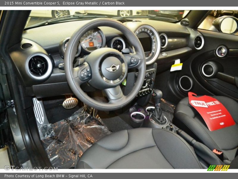 Eclipse Gray Metallic / Carbon Black 2015 Mini Convertible Cooper S