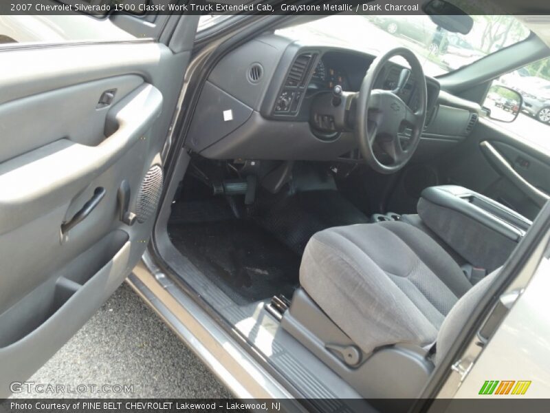  2007 Silverado 1500 Classic Work Truck Extended Cab Dark Charcoal Interior