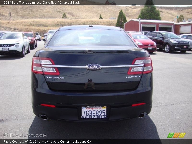 Dark Side / Charcoal Black 2014 Ford Taurus Limited