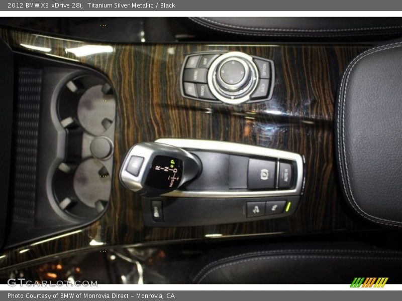 Titanium Silver Metallic / Black 2012 BMW X3 xDrive 28i