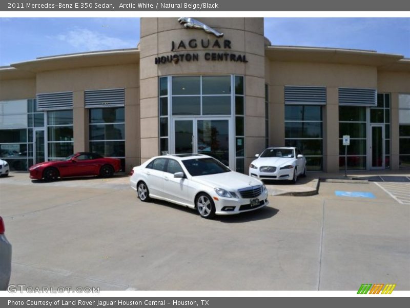 Arctic White / Natural Beige/Black 2011 Mercedes-Benz E 350 Sedan