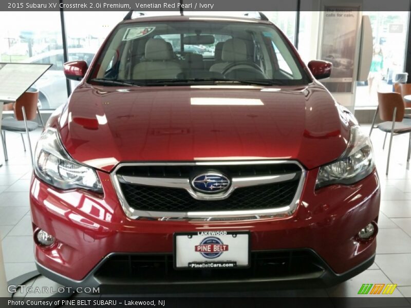 Venetian Red Pearl / Ivory 2015 Subaru XV Crosstrek 2.0i Premium