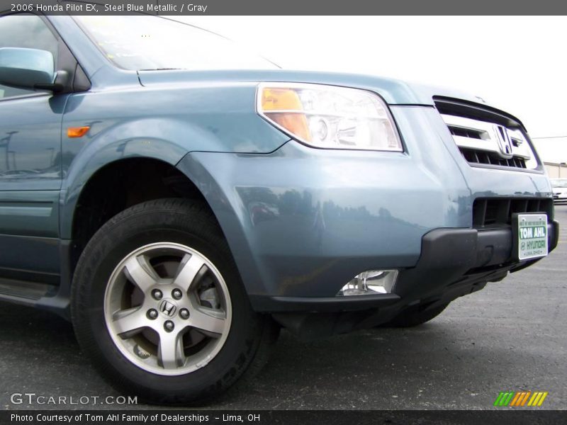 Steel Blue Metallic / Gray 2006 Honda Pilot EX