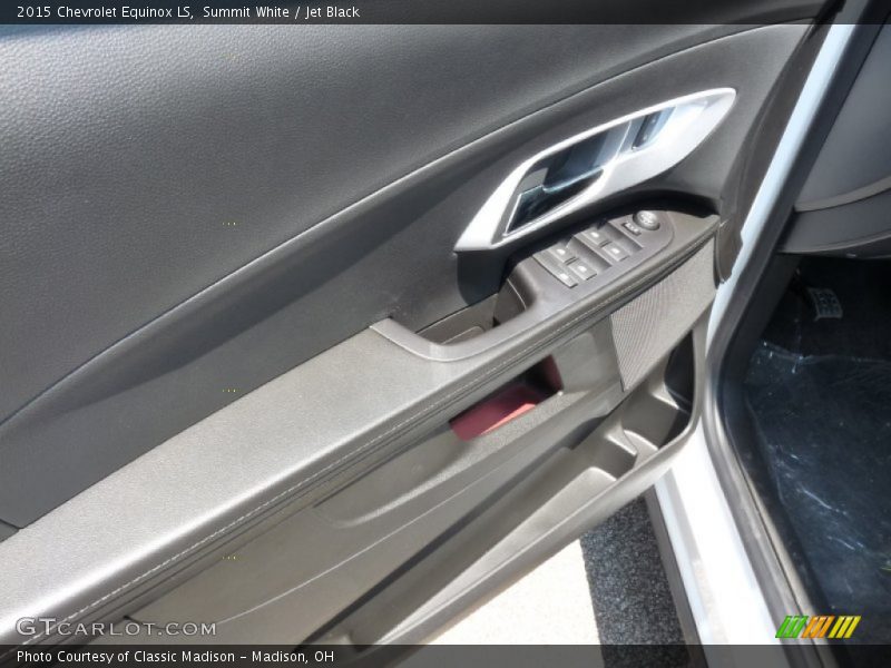 Summit White / Jet Black 2015 Chevrolet Equinox LS