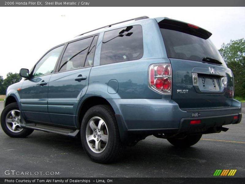 Steel Blue Metallic / Gray 2006 Honda Pilot EX