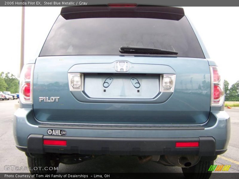 Steel Blue Metallic / Gray 2006 Honda Pilot EX