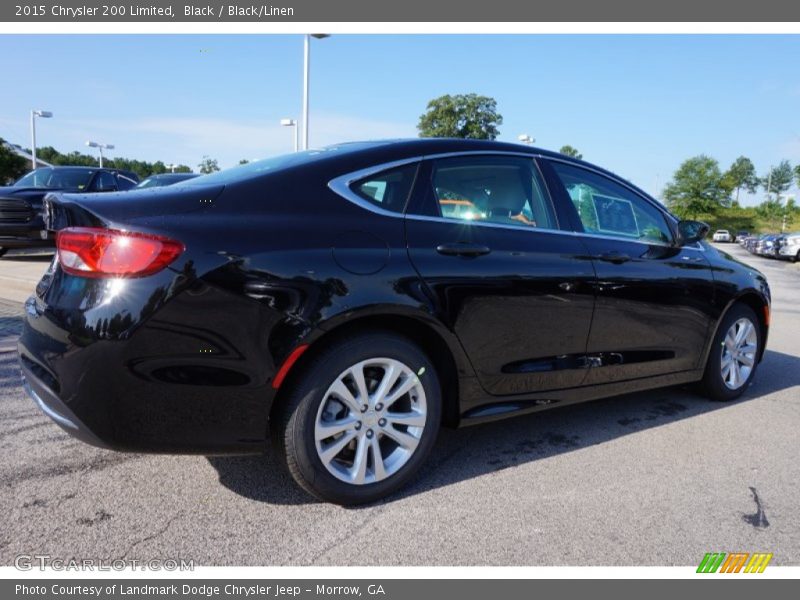 Black / Black/Linen 2015 Chrysler 200 Limited