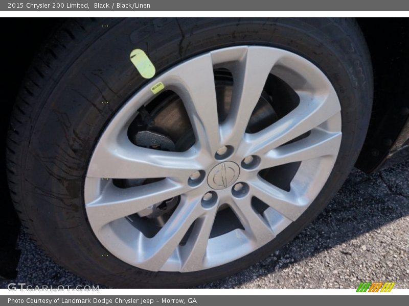 Black / Black/Linen 2015 Chrysler 200 Limited