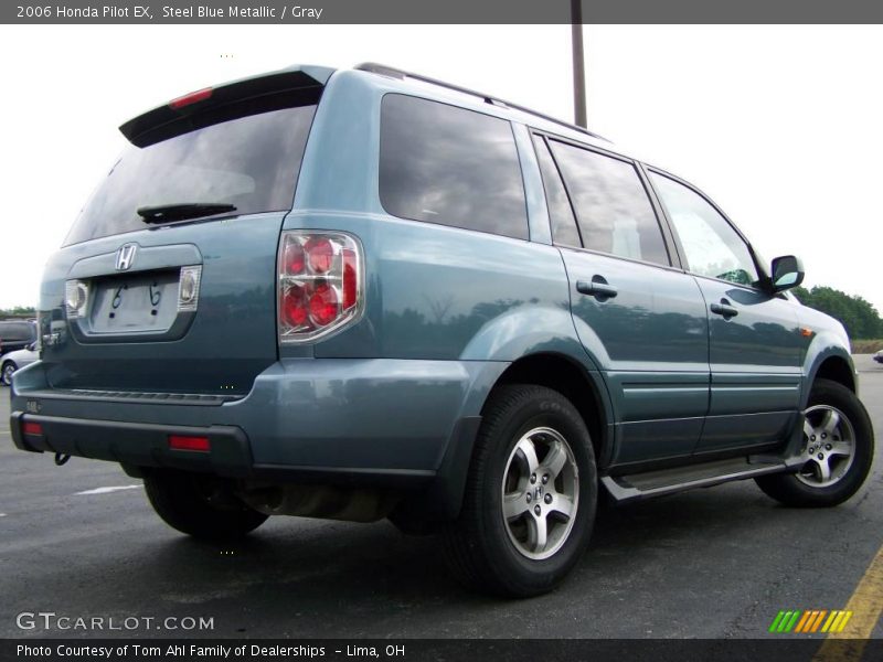 Steel Blue Metallic / Gray 2006 Honda Pilot EX