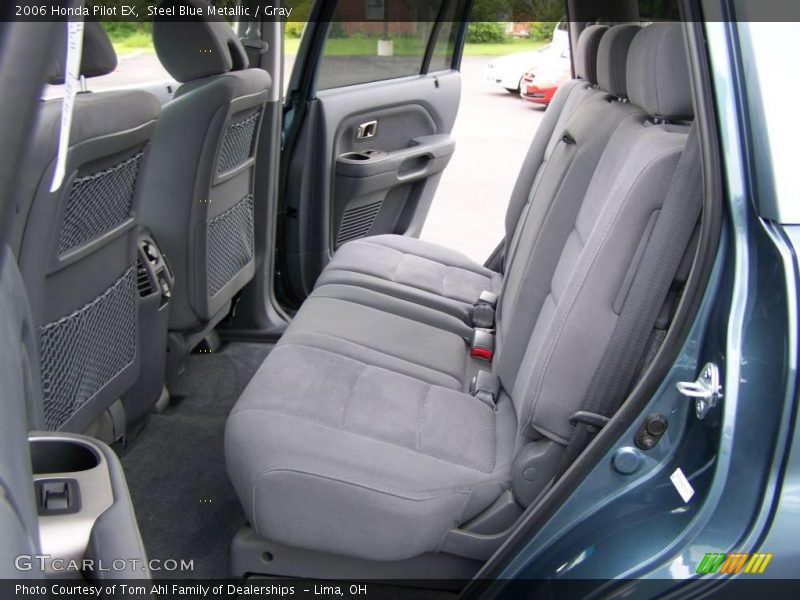 Steel Blue Metallic / Gray 2006 Honda Pilot EX