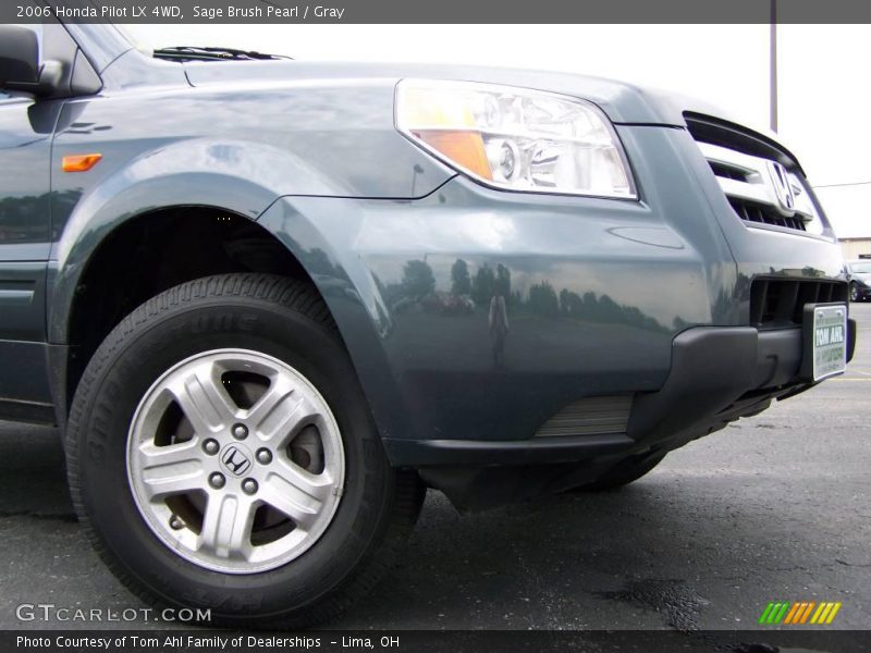 Sage Brush Pearl / Gray 2006 Honda Pilot LX 4WD
