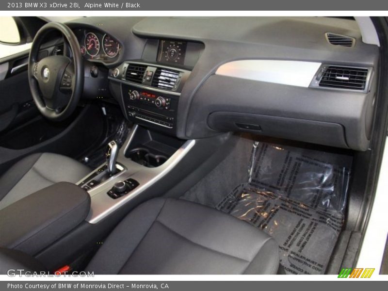 Alpine White / Black 2013 BMW X3 xDrive 28i