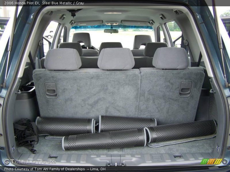 Steel Blue Metallic / Gray 2006 Honda Pilot EX