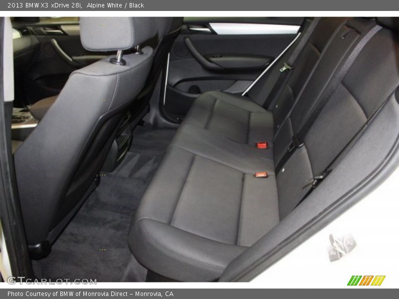 Alpine White / Black 2013 BMW X3 xDrive 28i