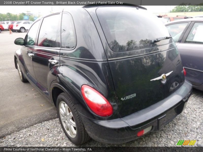 Brilliant Black Crystal Pearl / Pastel Slate Gray 2008 Chrysler PT Cruiser Touring