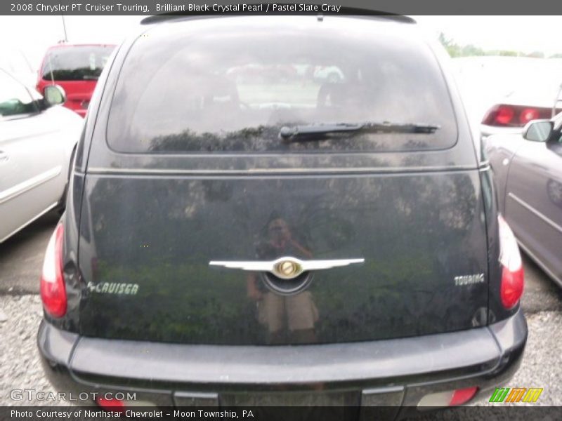 Brilliant Black Crystal Pearl / Pastel Slate Gray 2008 Chrysler PT Cruiser Touring