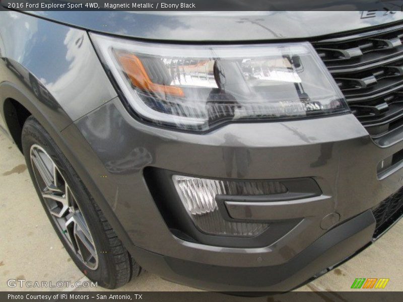 Magnetic Metallic / Ebony Black 2016 Ford Explorer Sport 4WD