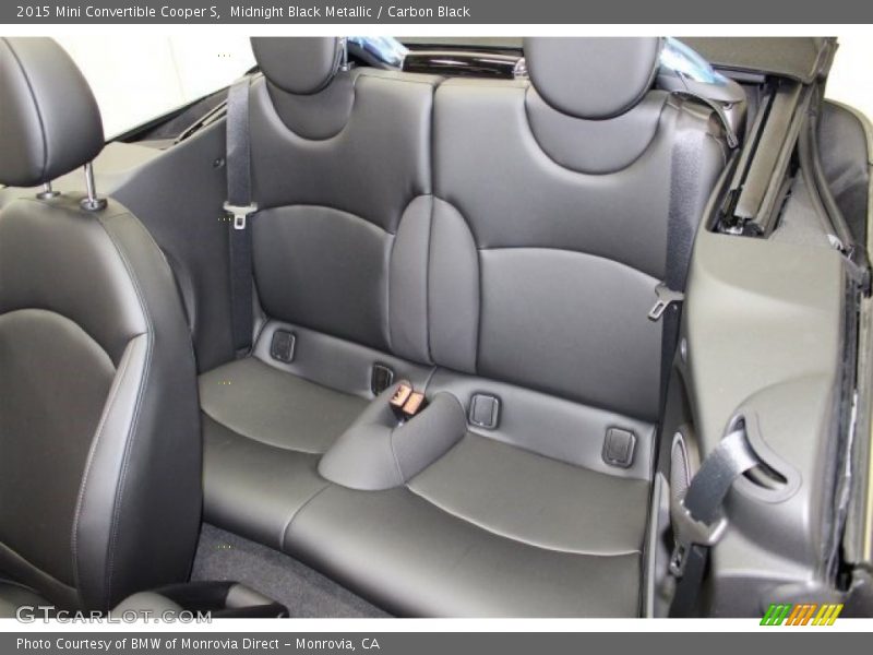 Midnight Black Metallic / Carbon Black 2015 Mini Convertible Cooper S