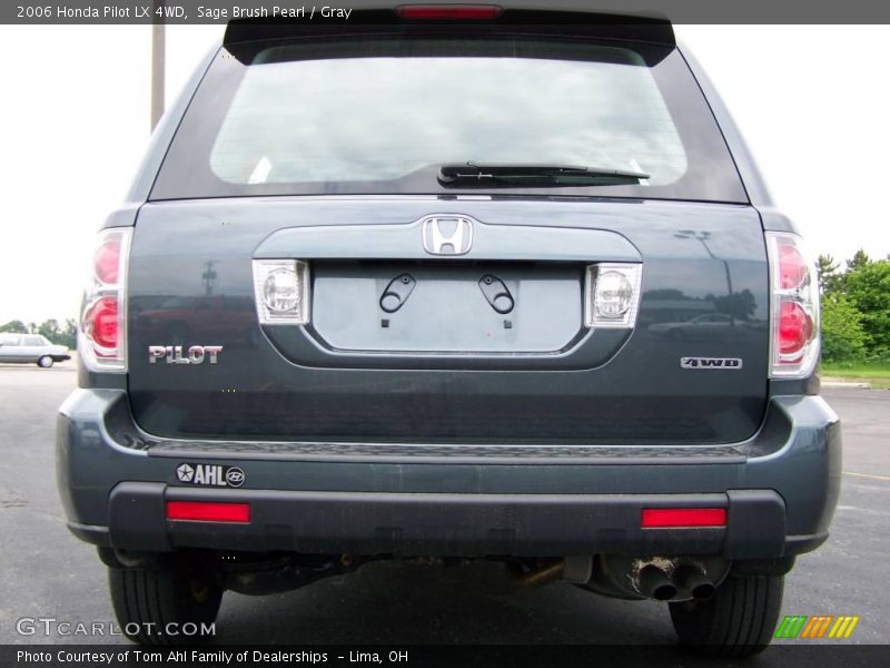 Sage Brush Pearl / Gray 2006 Honda Pilot LX 4WD