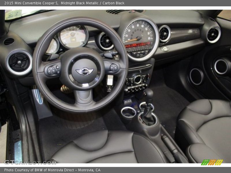 Midnight Black Metallic / Carbon Black 2015 Mini Convertible Cooper S