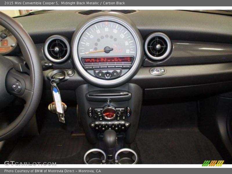 Midnight Black Metallic / Carbon Black 2015 Mini Convertible Cooper S