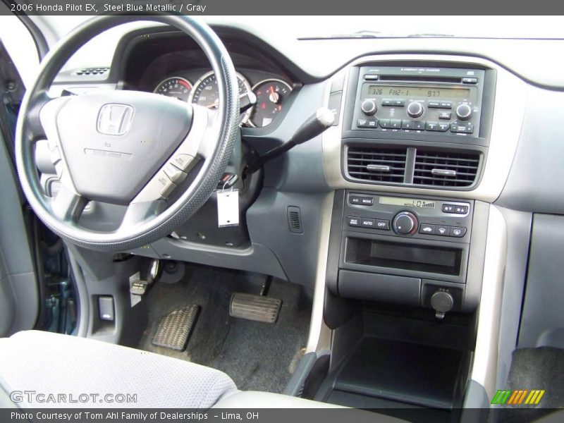 Steel Blue Metallic / Gray 2006 Honda Pilot EX
