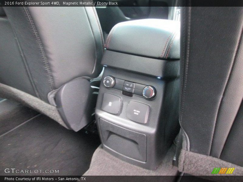 Magnetic Metallic / Ebony Black 2016 Ford Explorer Sport 4WD