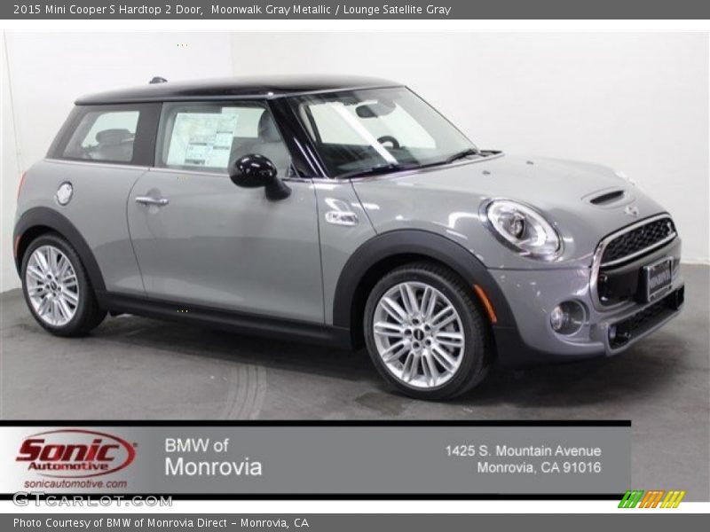 Moonwalk Gray Metallic / Lounge Satellite Gray 2015 Mini Cooper S Hardtop 2 Door