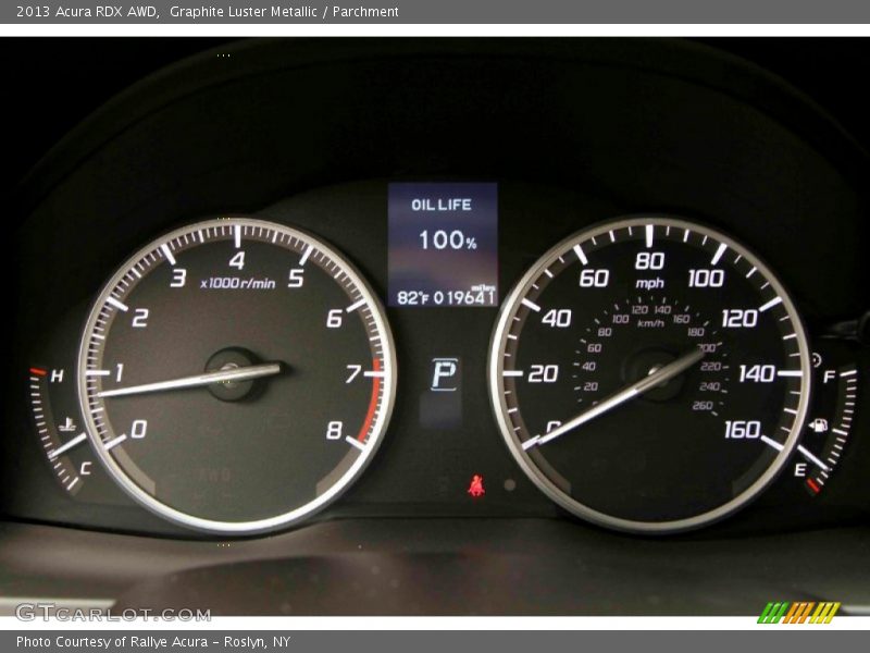 Graphite Luster Metallic / Parchment 2013 Acura RDX AWD