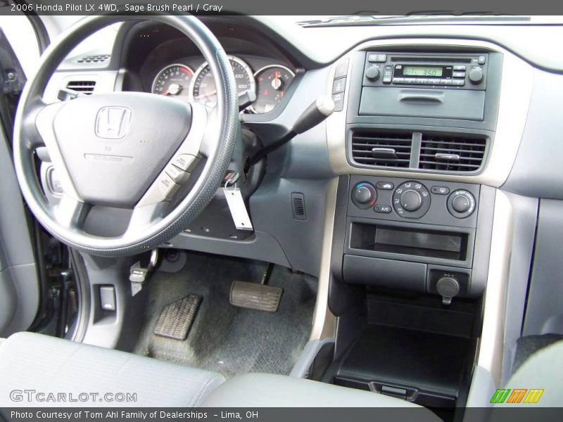 Sage Brush Pearl / Gray 2006 Honda Pilot LX 4WD