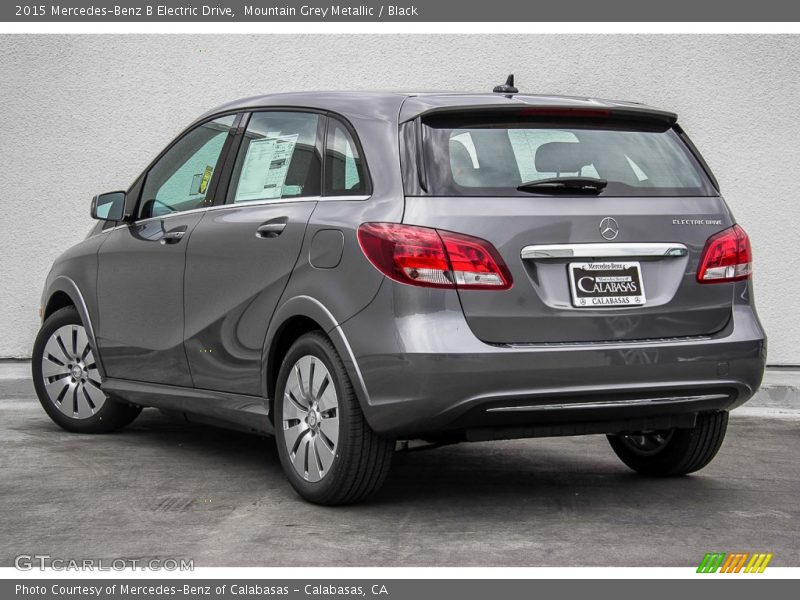 Mountain Grey Metallic / Black 2015 Mercedes-Benz B Electric Drive
