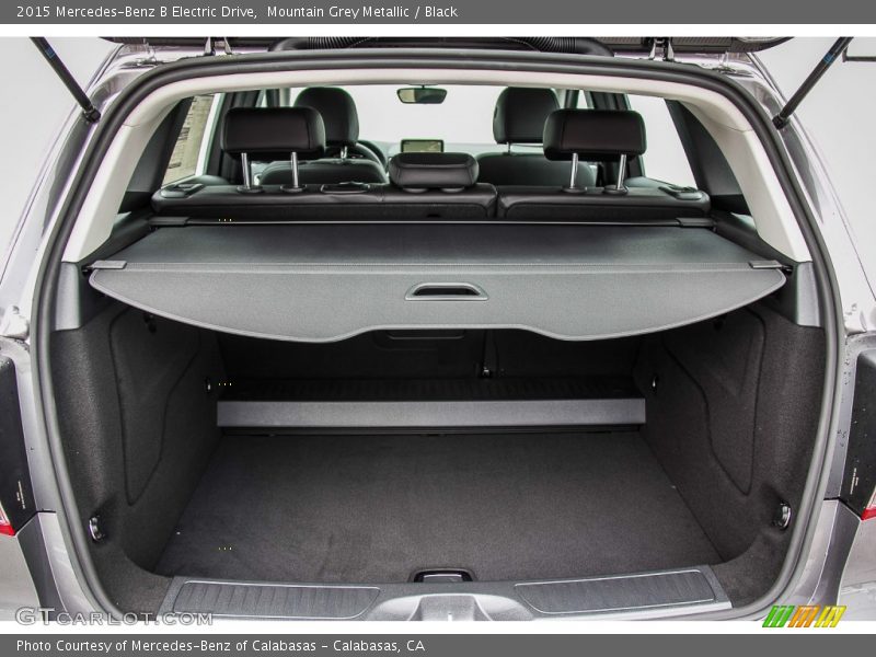 Mountain Grey Metallic / Black 2015 Mercedes-Benz B Electric Drive
