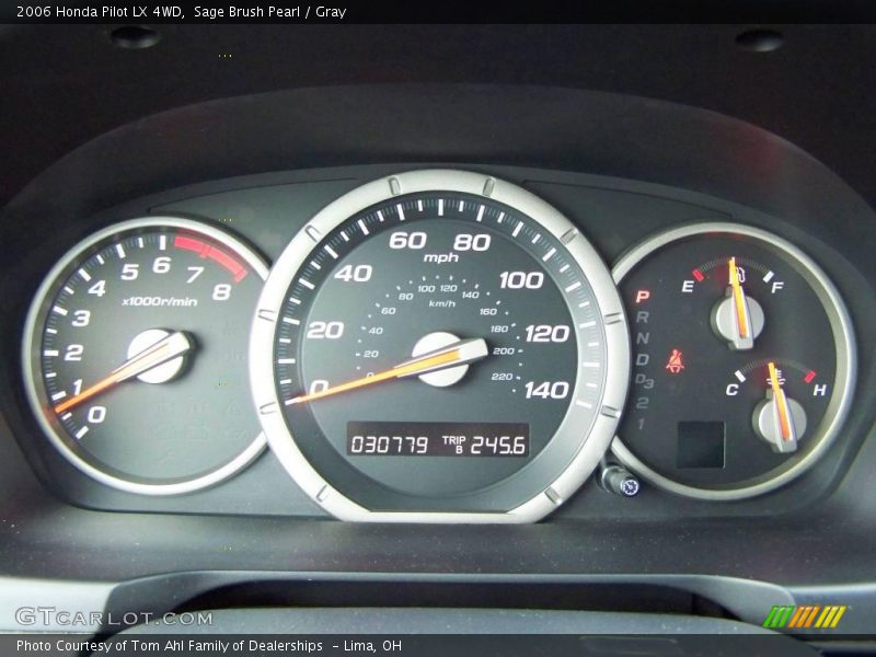 Sage Brush Pearl / Gray 2006 Honda Pilot LX 4WD