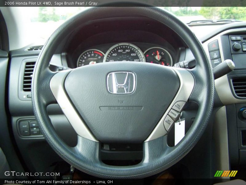Sage Brush Pearl / Gray 2006 Honda Pilot LX 4WD