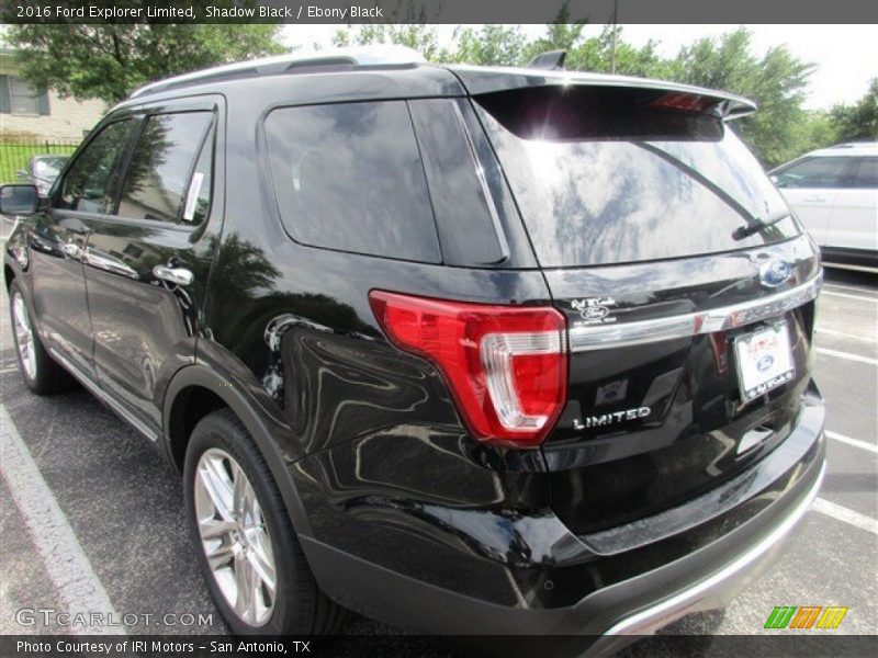 Shadow Black / Ebony Black 2016 Ford Explorer Limited