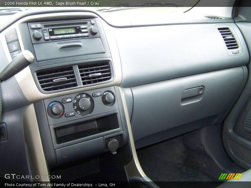 Sage Brush Pearl / Gray 2006 Honda Pilot LX 4WD