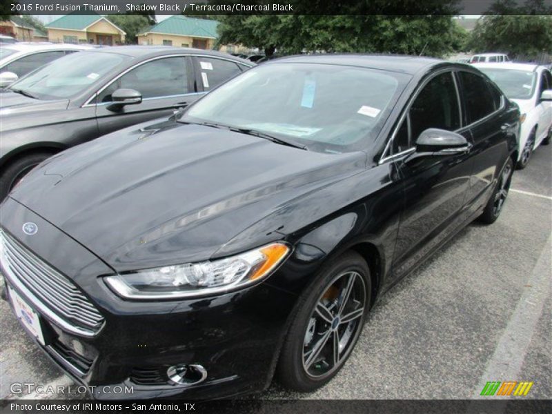 Shadow Black / Terracotta/Charcoal Black 2016 Ford Fusion Titanium